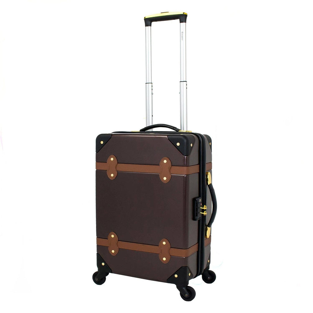 Brown Hardside Spinner Carry On B919382