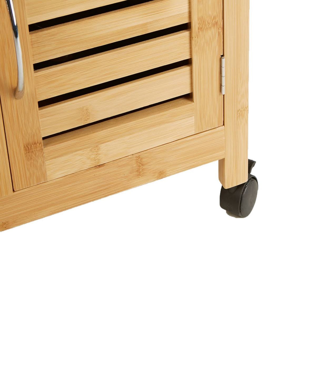 Bamboo Brown 3 Tier Kitchen Cart W68452