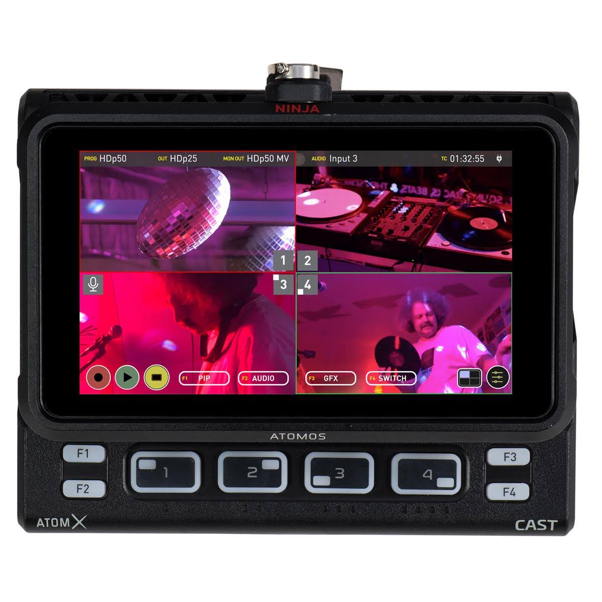 AtomX Cast 4X HDMI Switching Streaming Dock for Ninja V/V+ P962