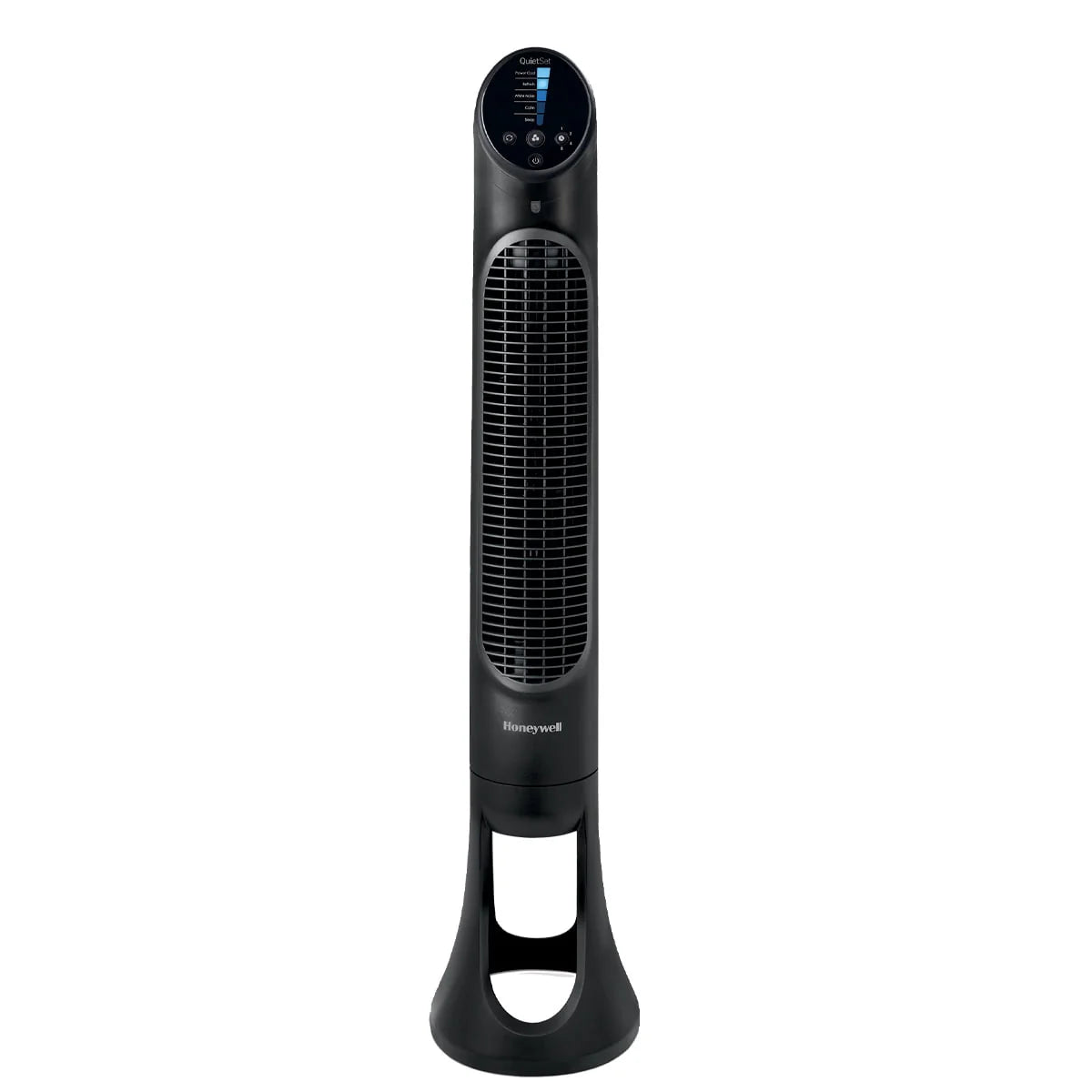 Black QuietSet Oscillating Electric Tower Fan P248