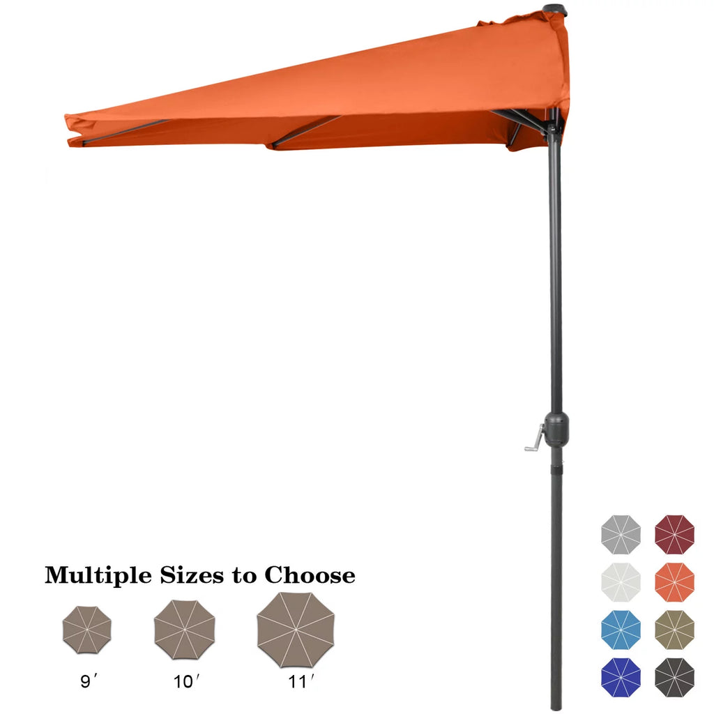 7.5FT Patio Umbrella with Push Button Tilt Y735083