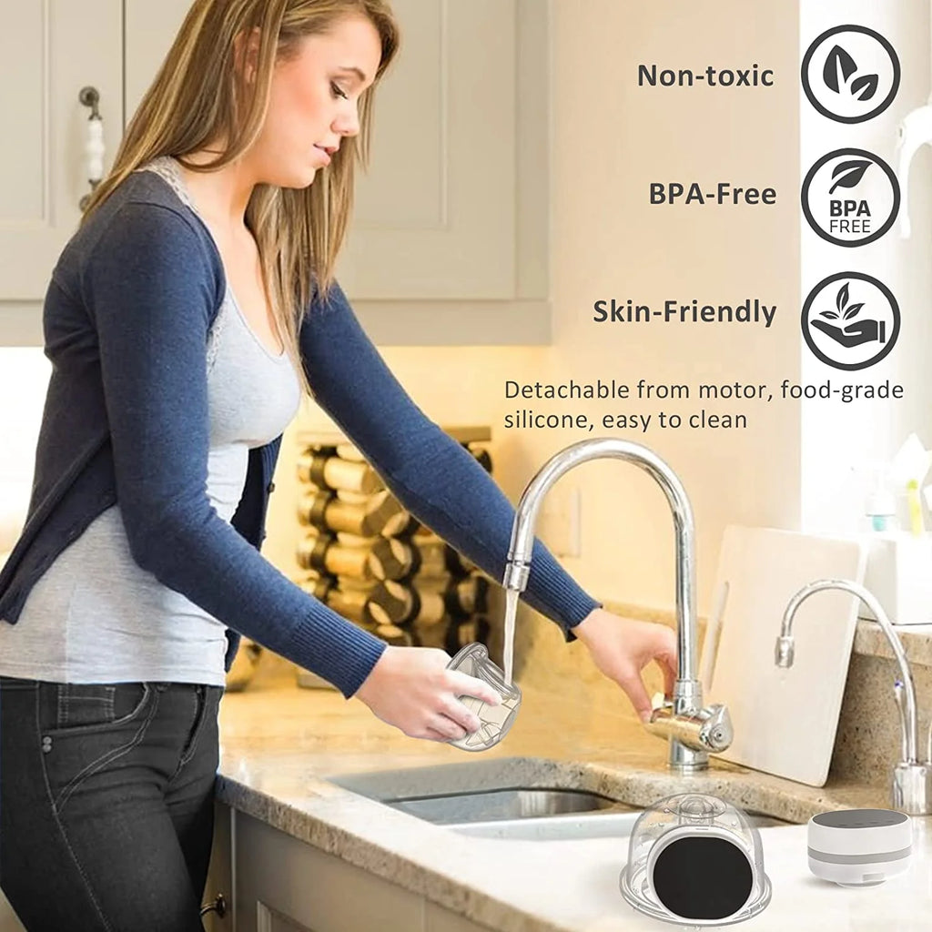 Wearable Portable Electric Breast Pump 3 Modes 9 Suction Levels White X10522