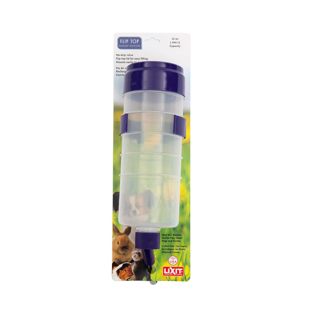 Quick Lock Flip Top Water Bottle with Valve F75533