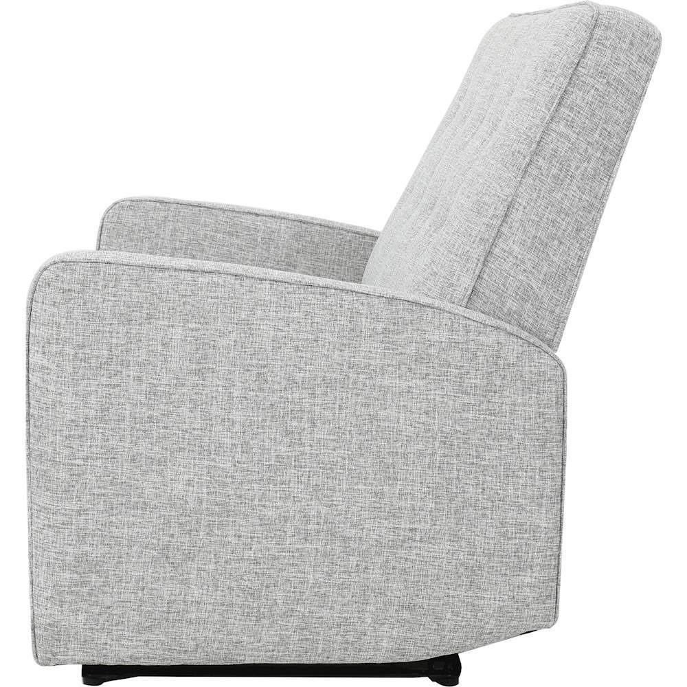 Light Gray Tweed Loveseat Recliner G9802