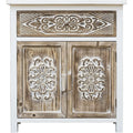 Wood Cabinet with 1 Drawer and 2 Doors V143