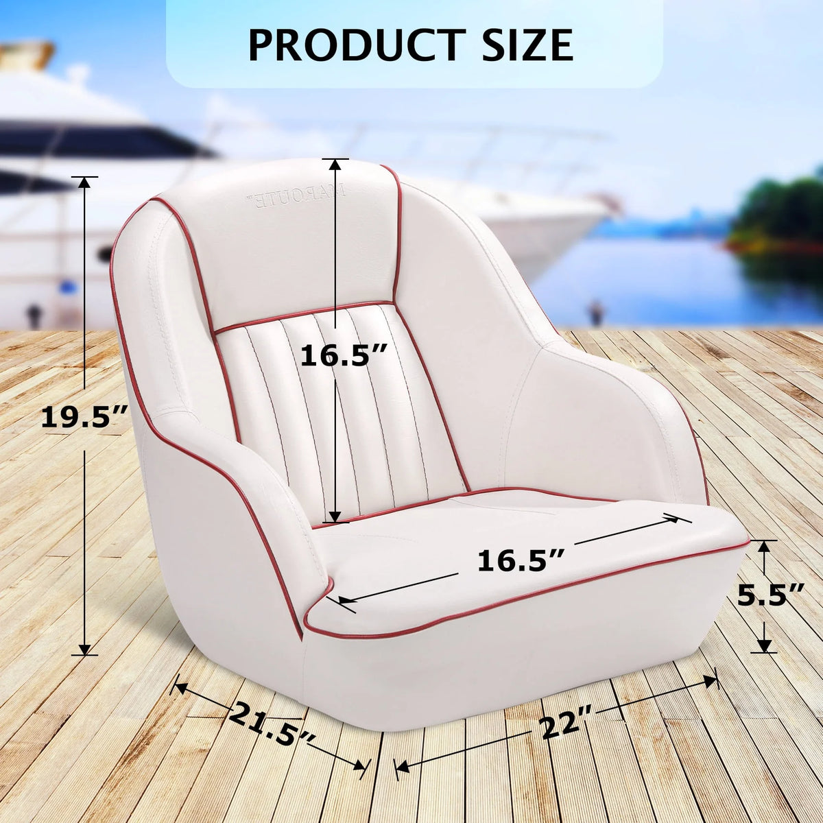 Captains Bucket Boat Seat Z244112