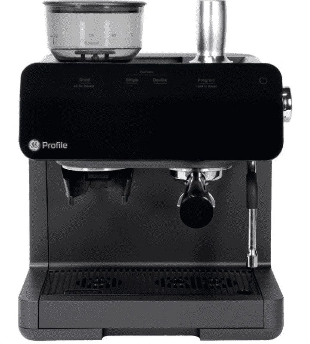 Semi-Automatic Espresso Machine with Milk Frother, Black D9601