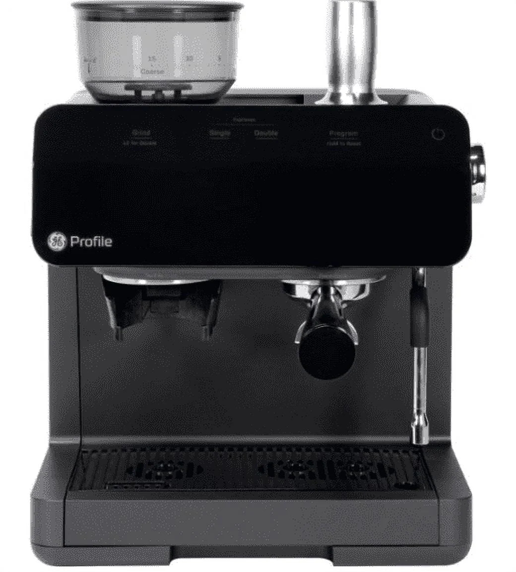 Semi-Automatic Espresso Machine with Milk Frother, Black D9601