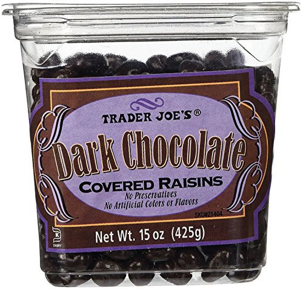 Dark Chocolate Almonds Butter Cups And Raisins U6328