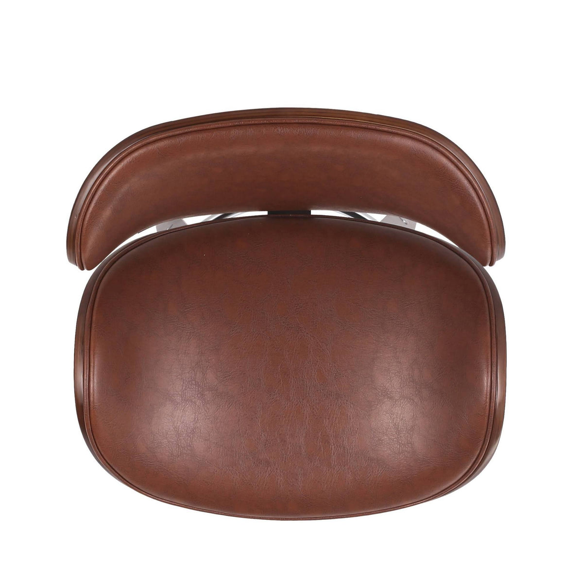 Cognac Brown Barstool U62434
