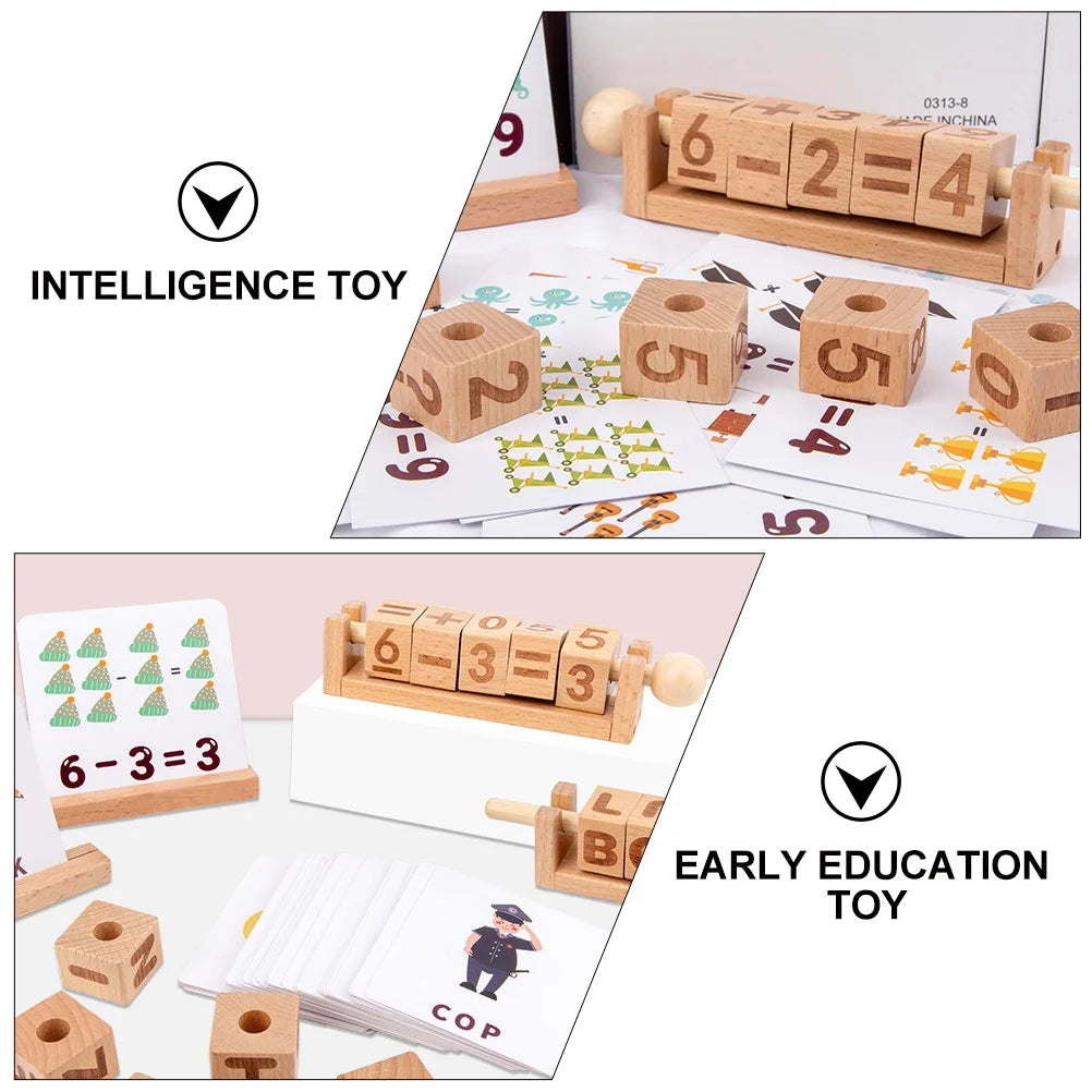 Wooden Learning String Toy Building Blocks L480171
