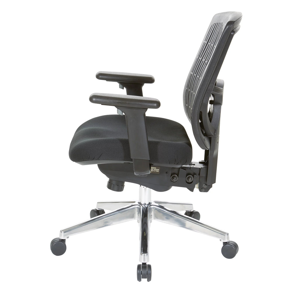 Black Plastic Manager's Chair E762731