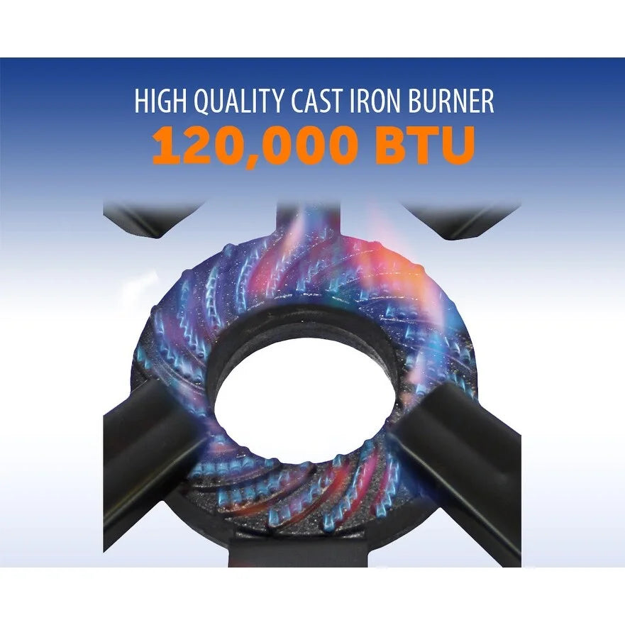 Turkey Fryer Single Propane Burner Outdoor Cooker R5383