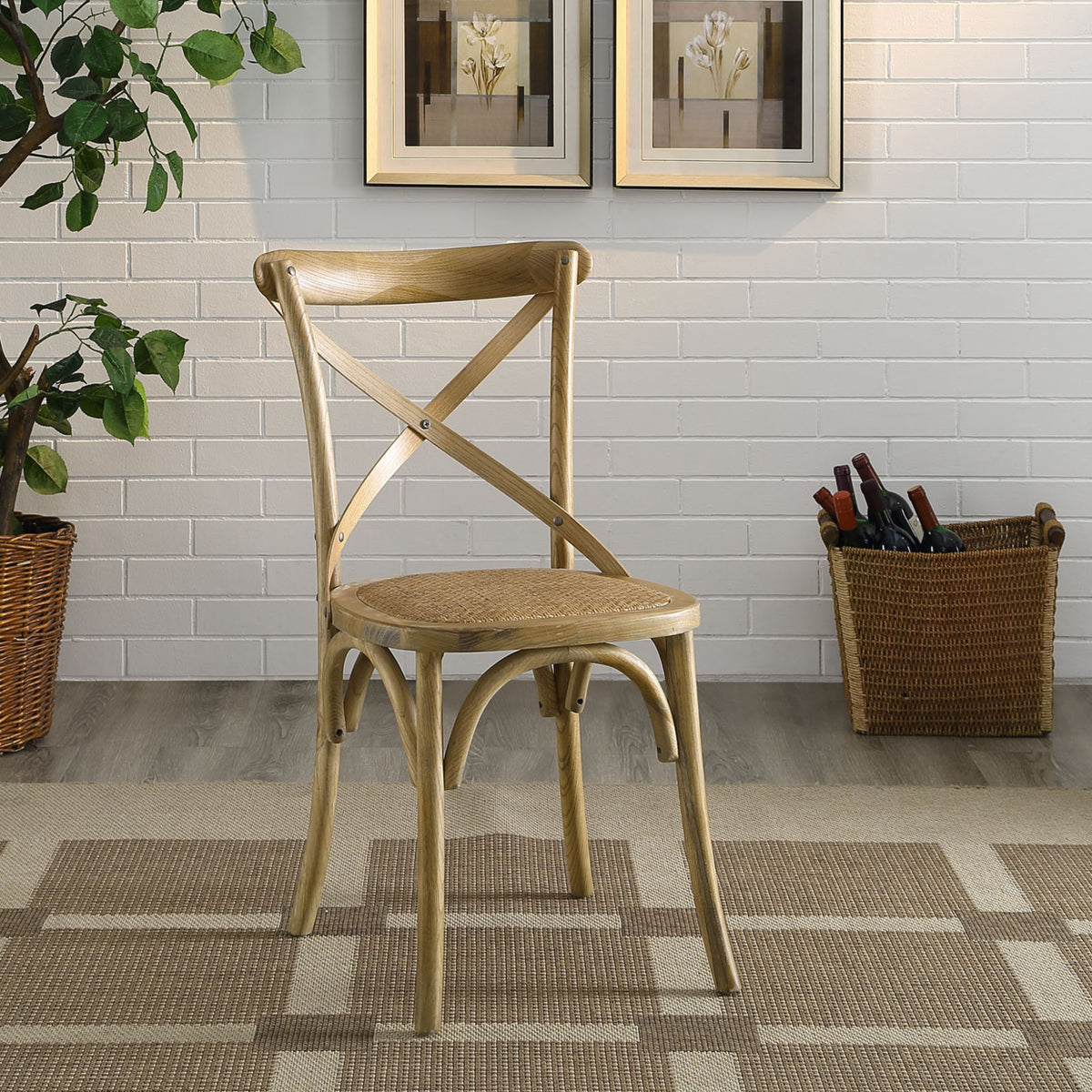 Natural Dining Side Chair H235467