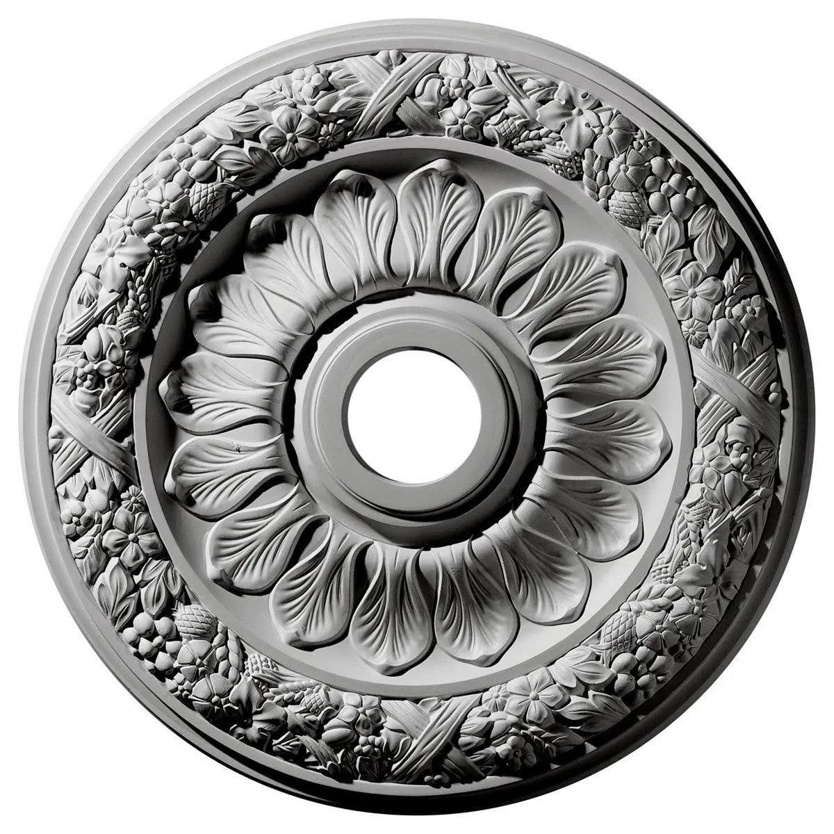 24x22OD x 4x22ID x 1 1/2x22P Ceiling Medallion Q932944