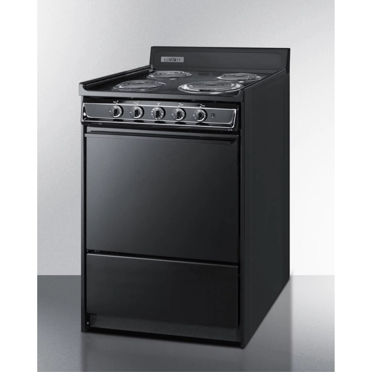 24" Electric Coil Range in Black B794507