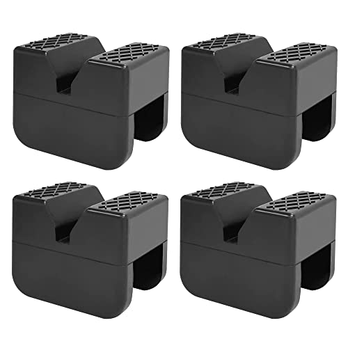 Universal Rubber Jack Stand Pads, 4 Pack J6386