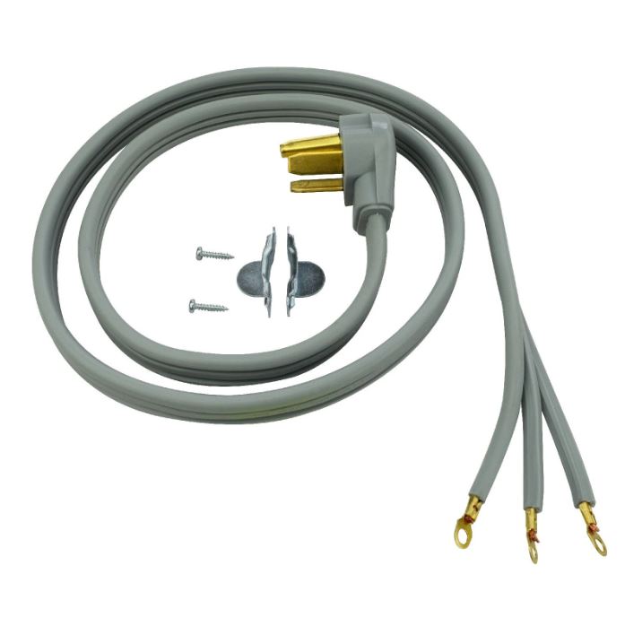 4 Feet 30 Amp 3-Wire Dryer Cord F491