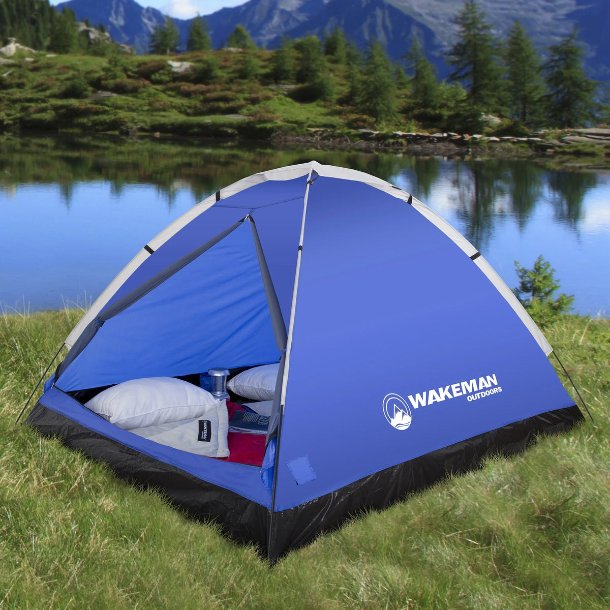 2-Person Water Resistant Dome Tent with Carry Bag N2432