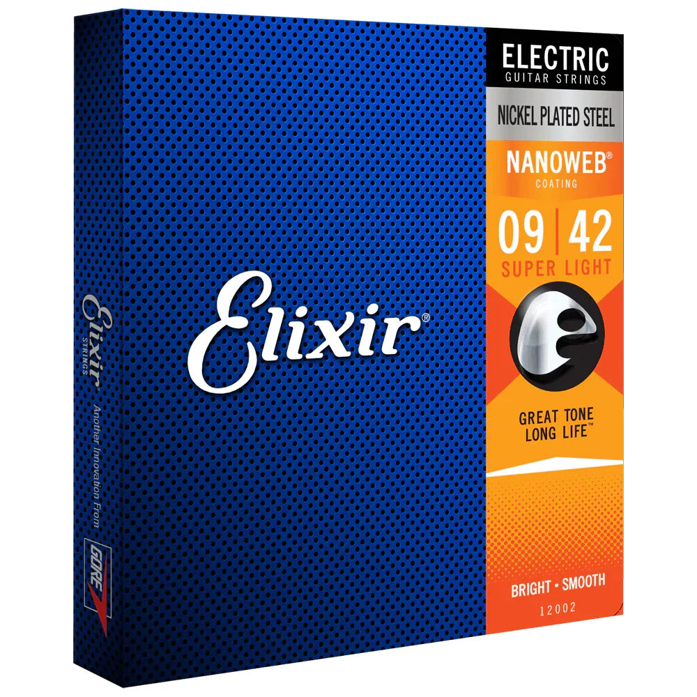 Nickel Electric Guitar Strings .009-.042 V529616