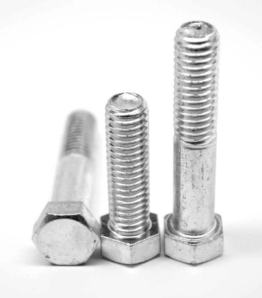 M12 x 1.75 x 50 mm Coarse Thread DIN 931 Hex Cap Screw Stainless Steel 316 Q3901