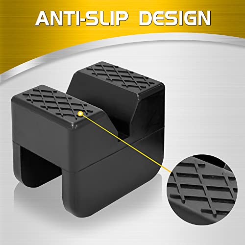 Universal Rubber Jack Stand Pads, 4 Pack J6386