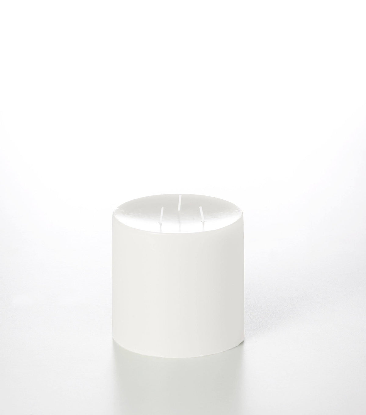5x5 Unscented White Column Pillar Candle J707
