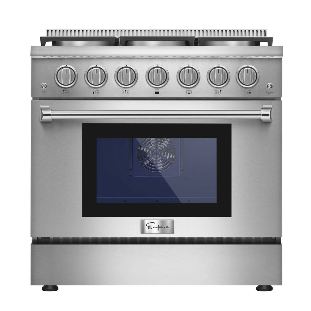 36 in. Recessed Gas Stove Cooktop with 5 Sealed Burners in Stainless Steel U66672