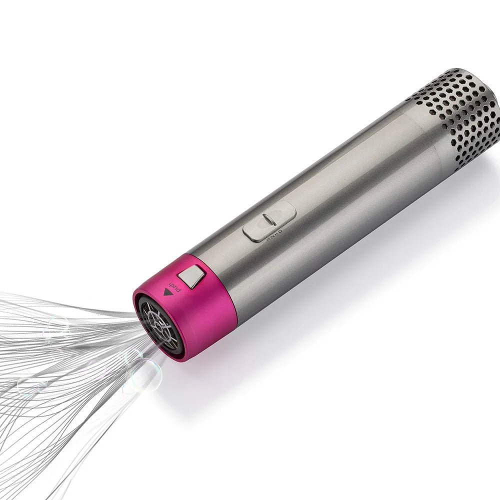 Purple 5-in-1 Electric Hair Dryer Brush with Detachable Brush Heads K9232