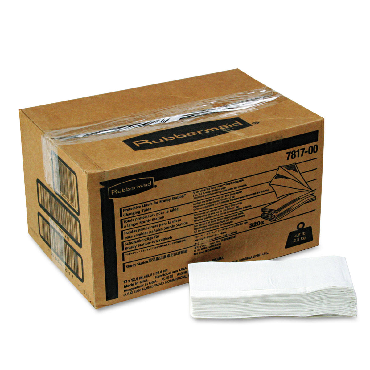 Baby Changing Table Liners, 320/Carton Q4078