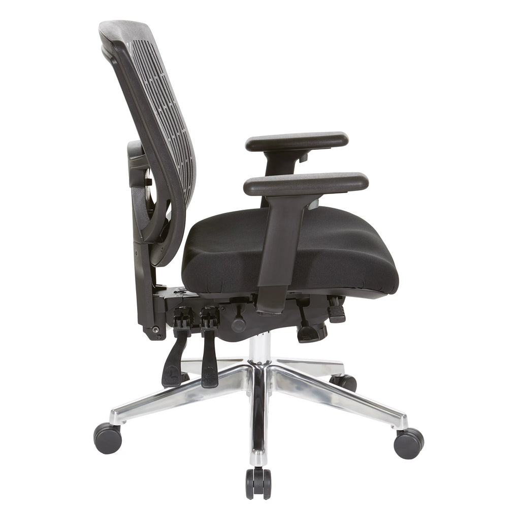 Black Plastic Manager's Chair E762731
